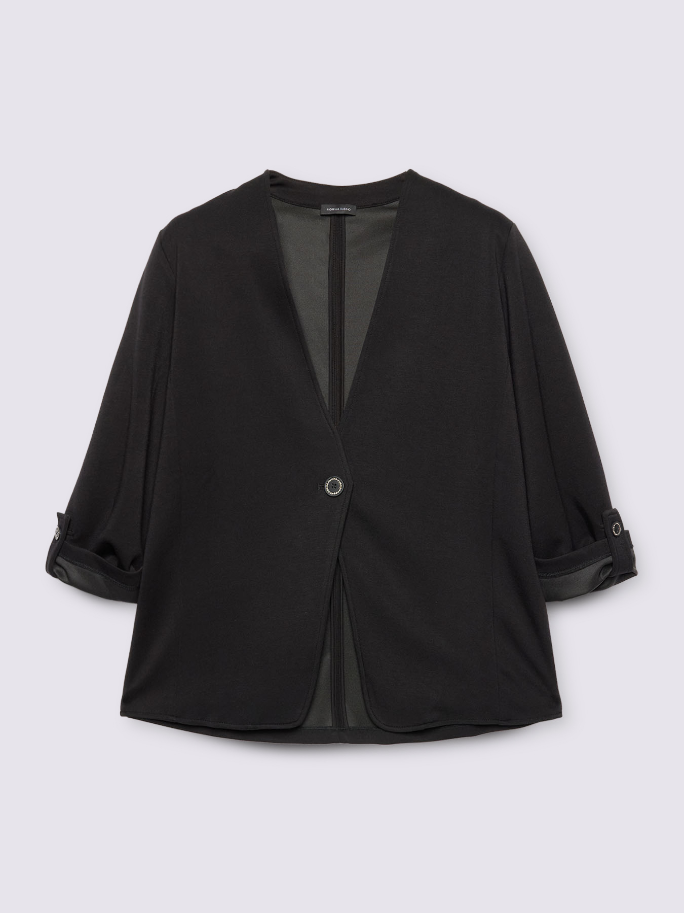 Chaqueta de sudadera con escote en V image number 4