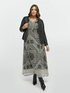 Bandana print tulle dress image number 4