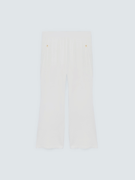 Flare-Hose aus Strick