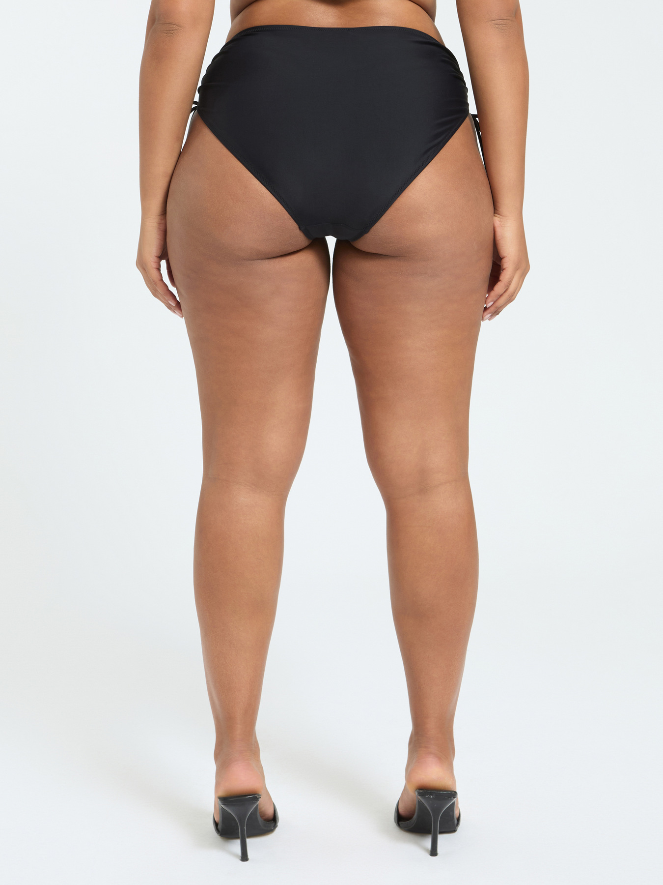 Slip con drappeggio e laccetti image number 1