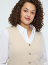 Vest with jewel buttons image number 3