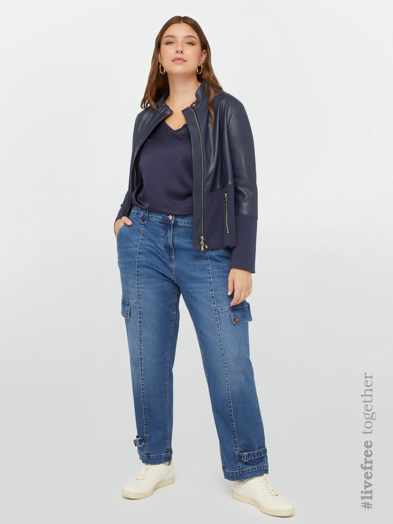 Cargo balloon jeans image number 0