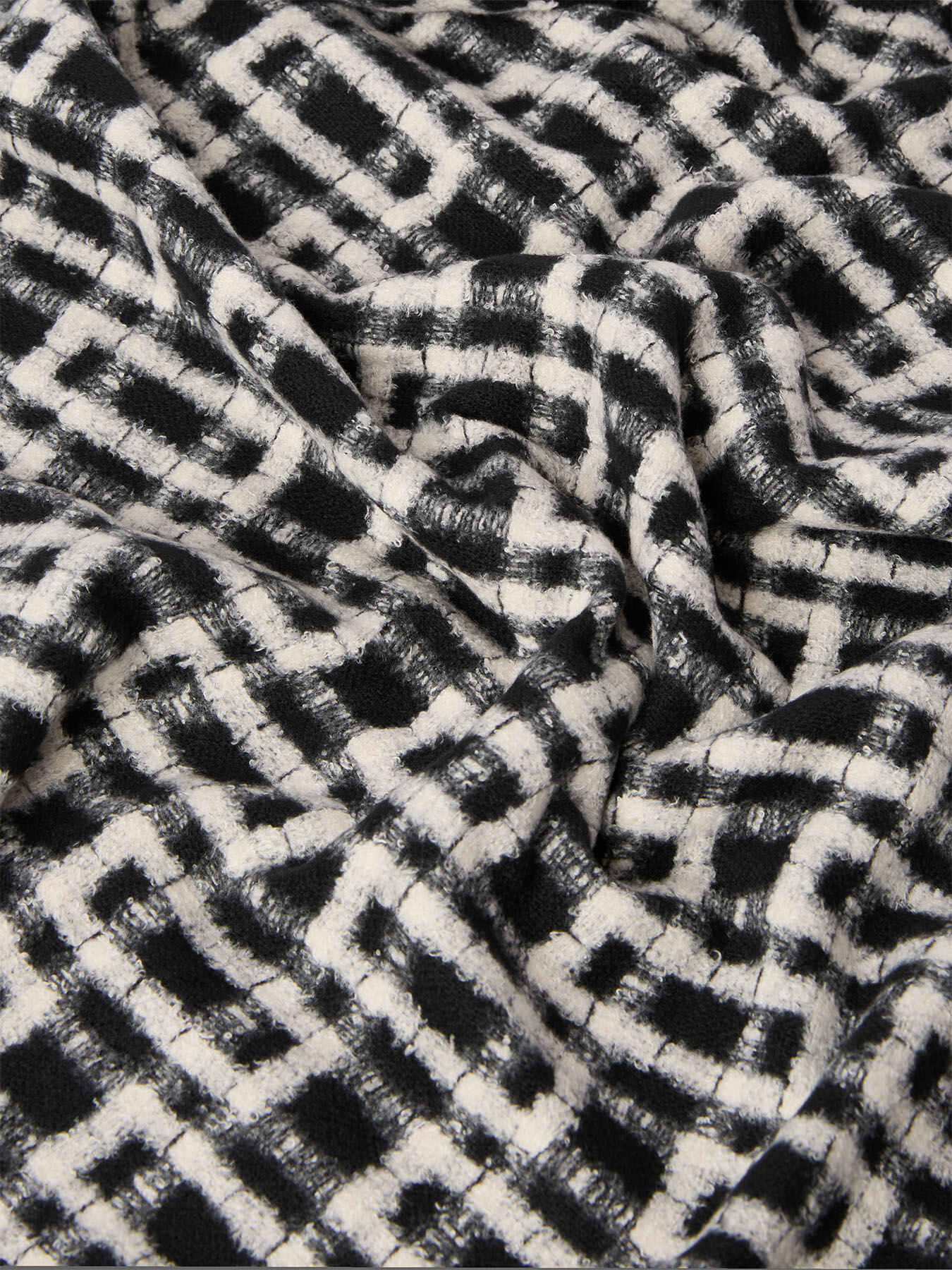 Check print scarf image number 2