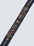 Ribbon belt with rhinestones image number 1