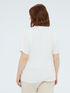 Jersey t-shirt with sequin foliage image number 2
