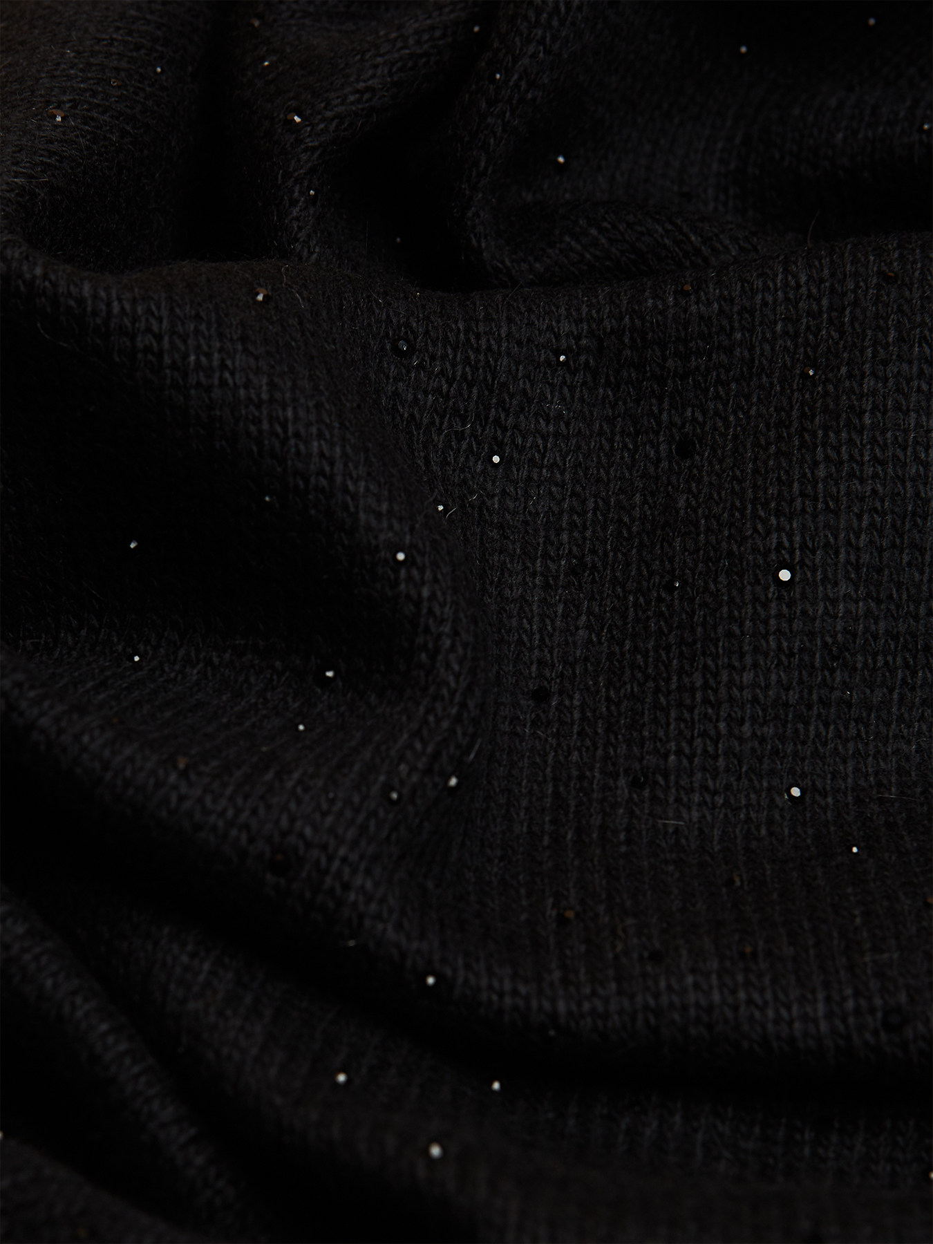 Sciarpa con cristalli applicati image number 1