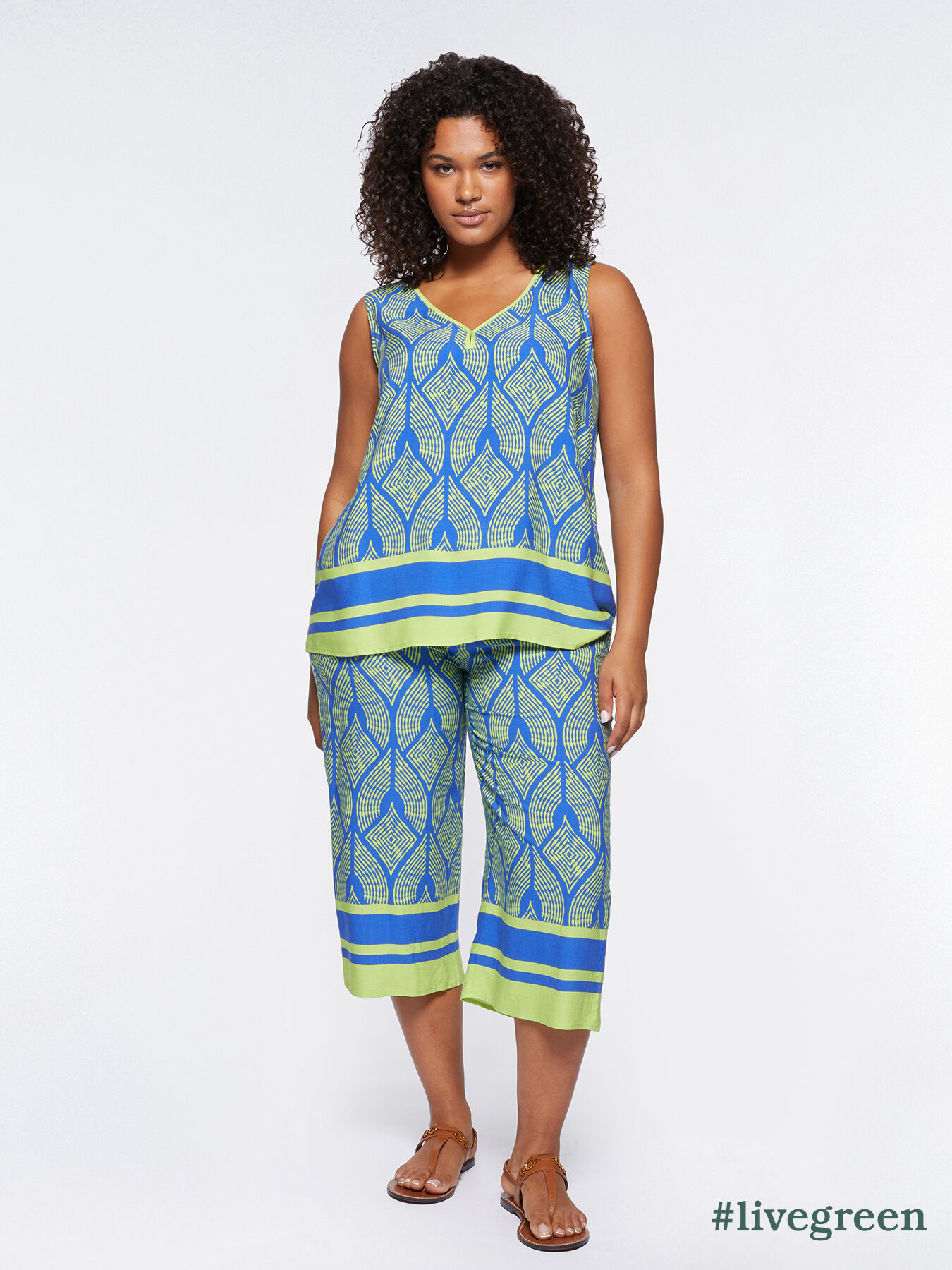 Printed ECOVERO&trade; viscose dress image number 0