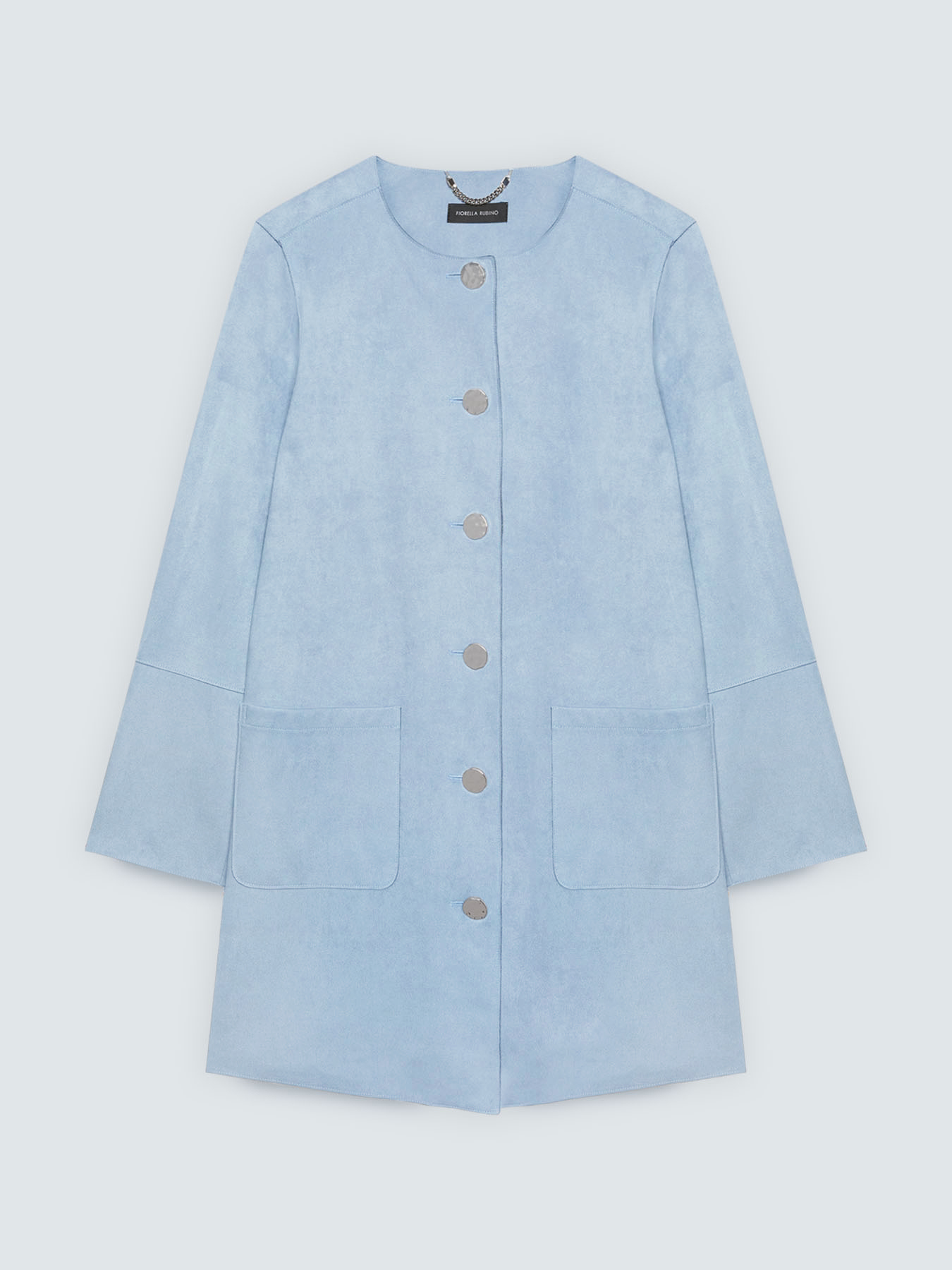 Soft-Touch-Mantel mit Kn&ouml;pfen image number 4