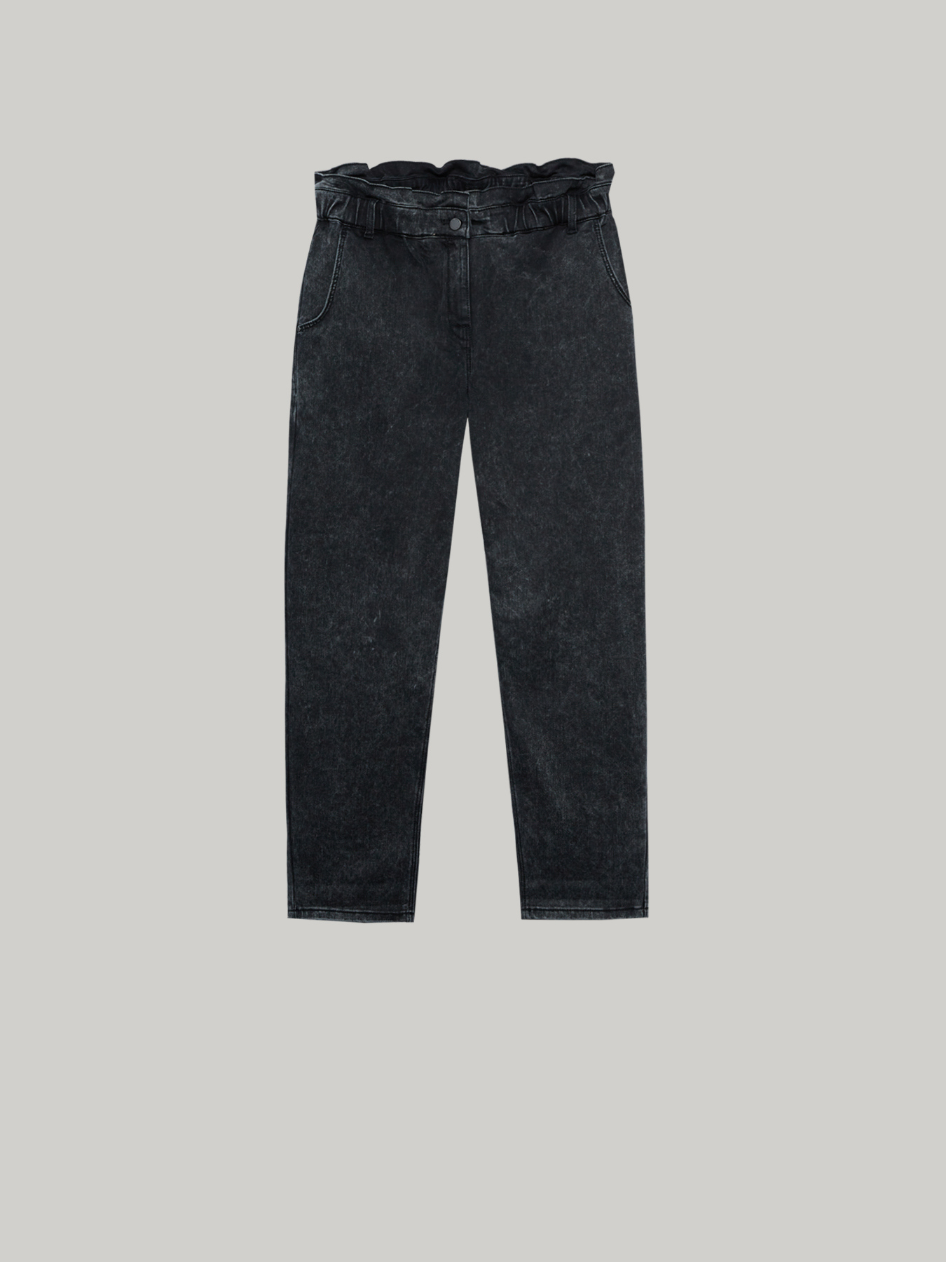 Black balloon jeans image number 3