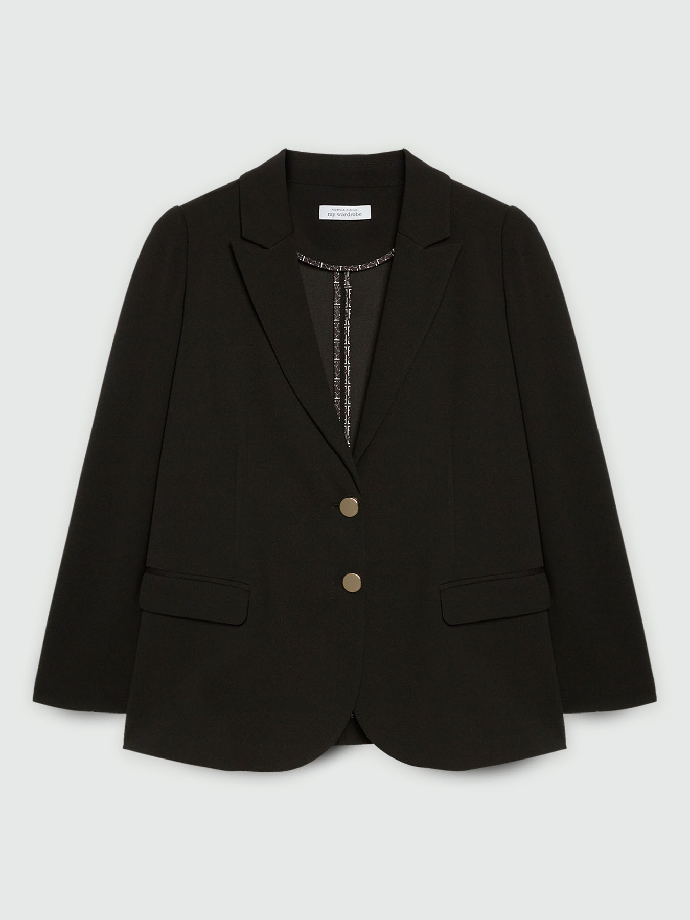 Blazer in tessuto stretch image number 5