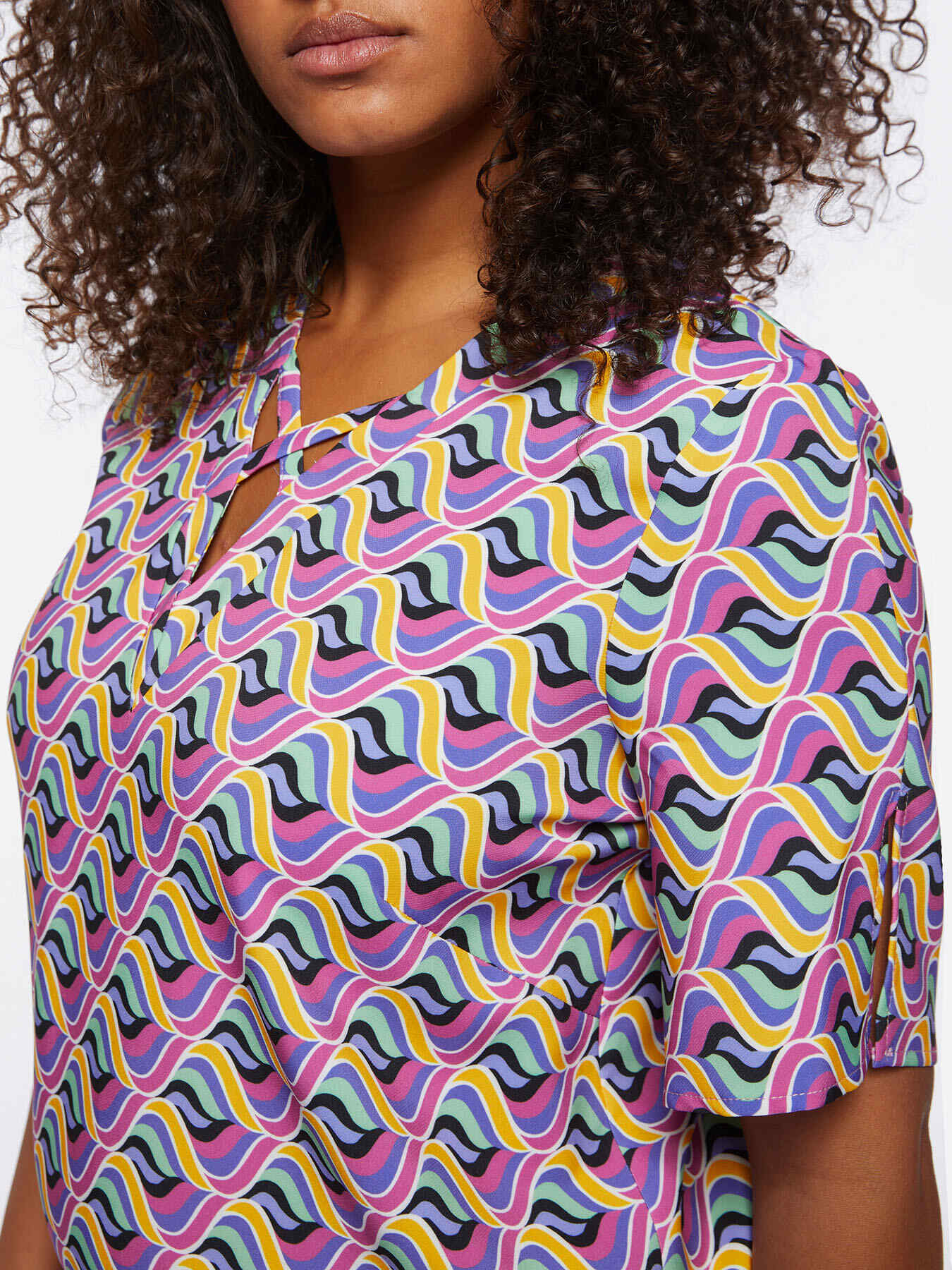 Bedrucktes Kleid image number 3