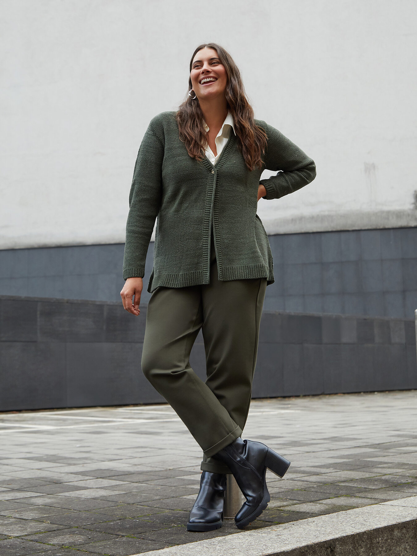 C&aacute;rdigan en hilo de l&uacute;rex image number 4