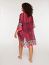 Printed open-front kaftan image number 1