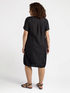 Kleid aus Leinen und Jersey image number 1