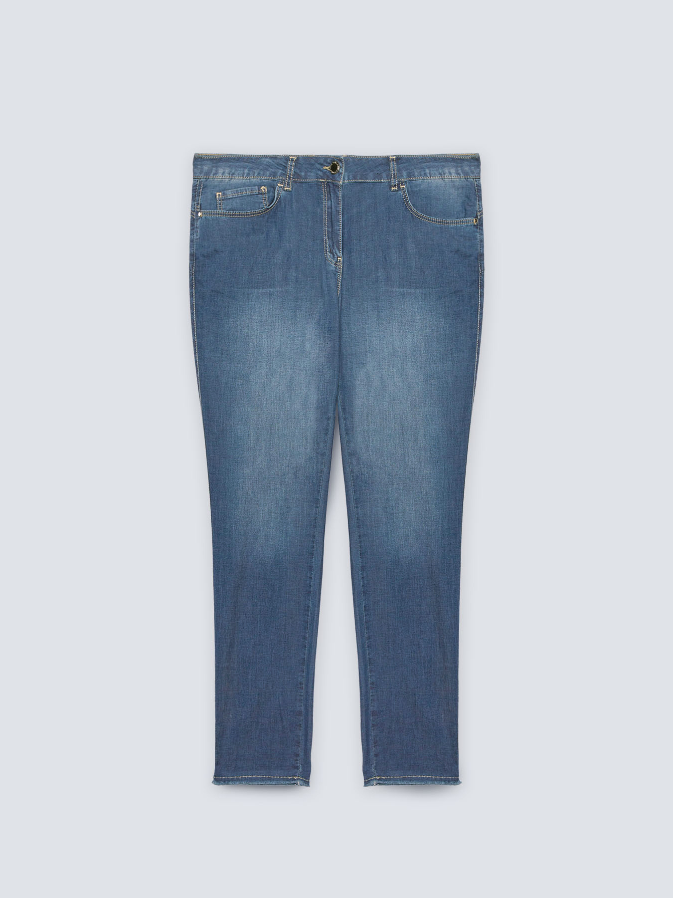 Jeans skinny in light denim image number 4