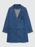 Trench en denim avec broche image number 5