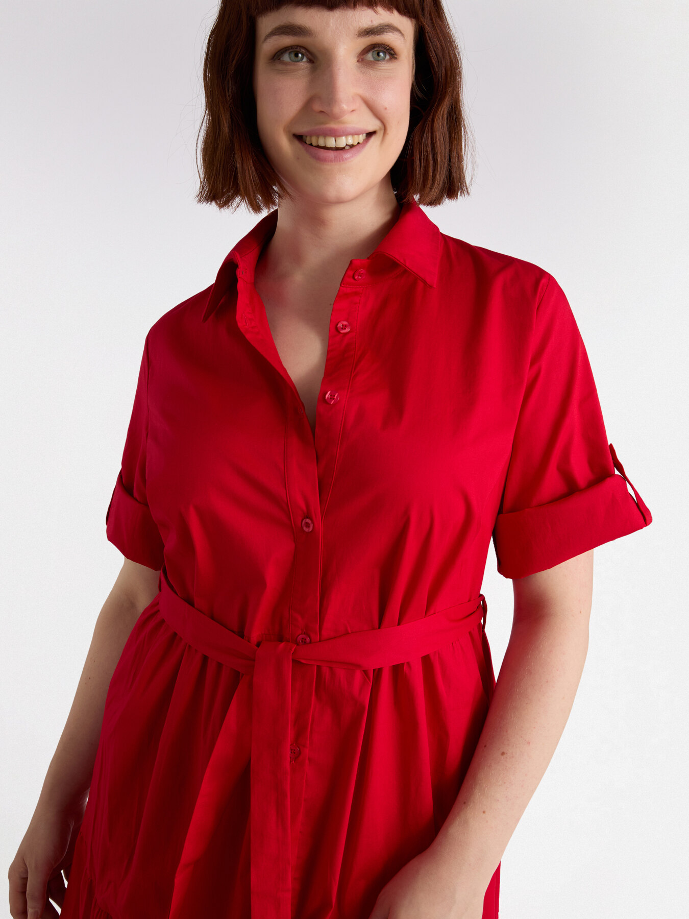 Vestito chemisier lungo image number 2