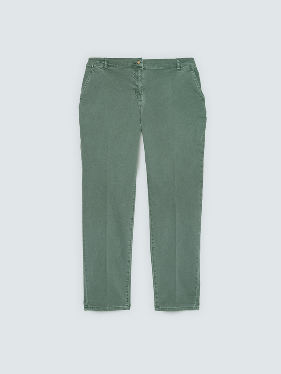 Chino-Hose aus Baumwolle