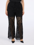 Lace flare pants image number 1