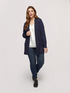 Long soft viscose cardigan image number 0