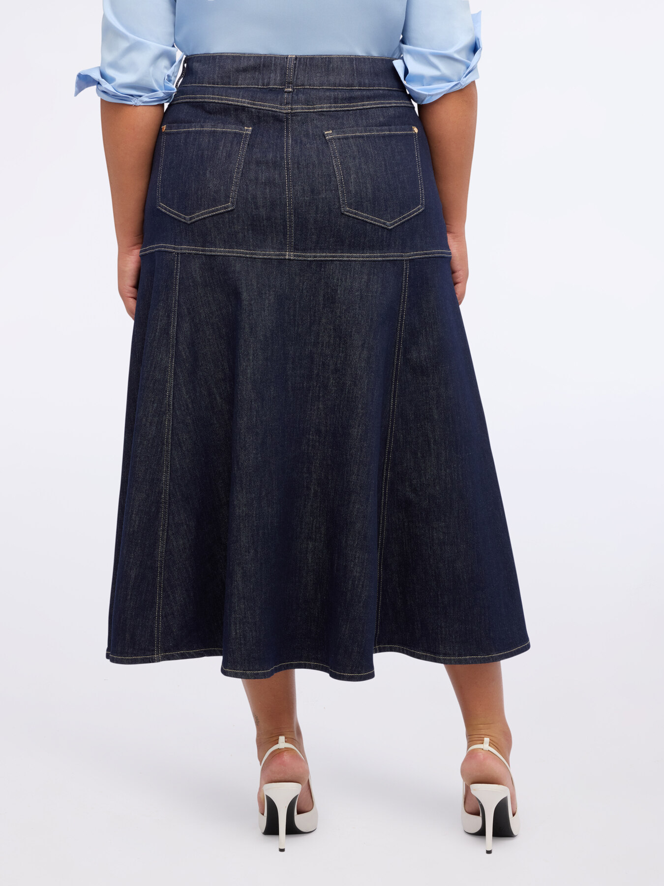 Langer Jeansrock image number 1