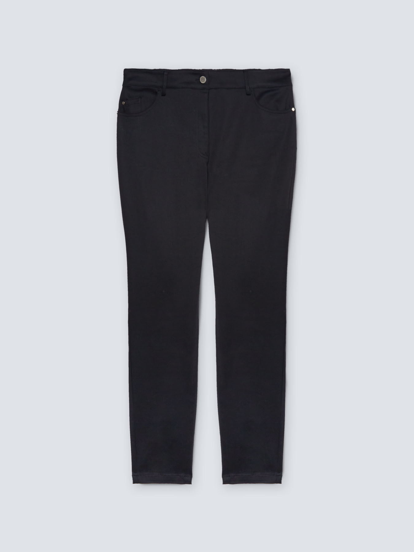 Pantaloni skinny in cotone super stretch image number 3