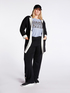 Cardigan bicolore image number 0