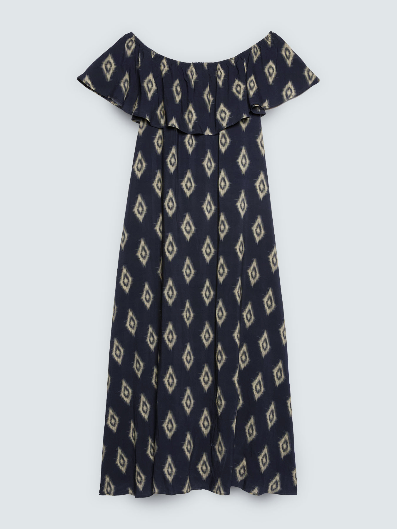 Vestito Chill off-shoulder con stampa image number 4