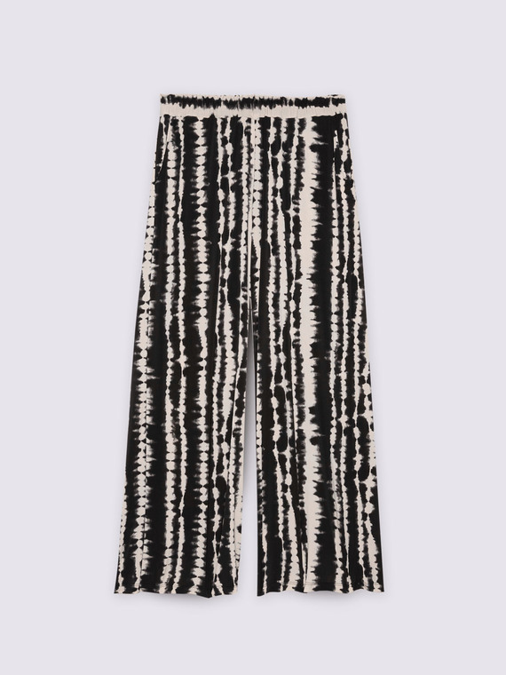 Pantaloni stampa tie dye