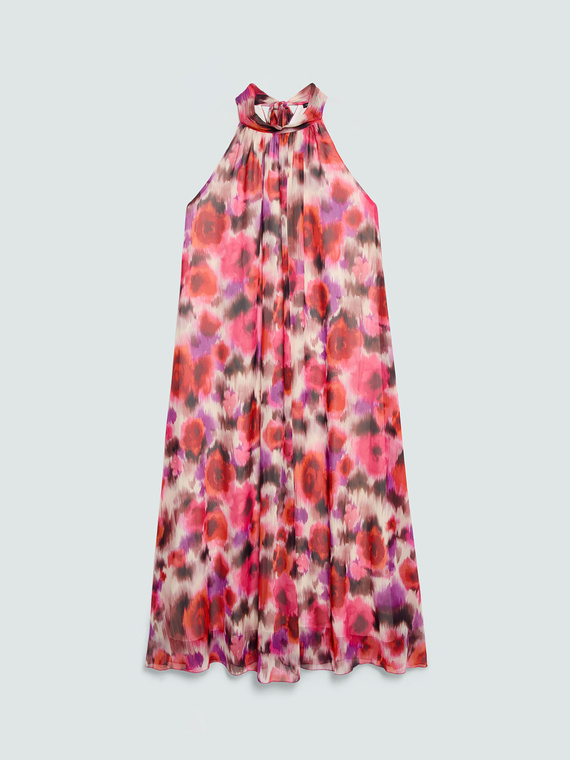 Vestito lungo Free stampa floreale