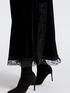 Elegante vestido largo de terciopelo image number 2