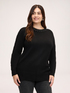 Wool-blend sweater with rhinestone embellishments image number 0