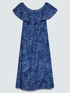 Long off-shoulder dress image number 4