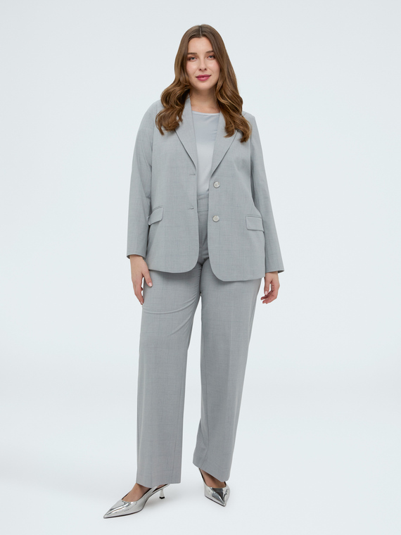 Pantaloni Regular stampa check