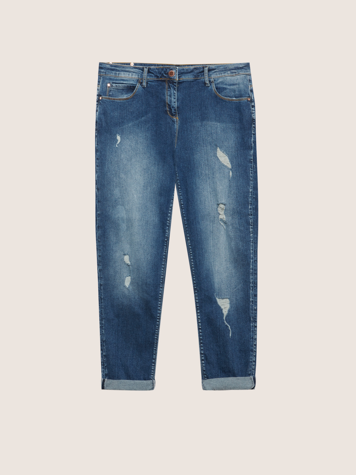 Jeans slim boyfit image number 3