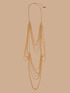 Mehrreihige Halskette mit Kristallen image number 0
