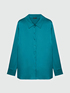 LENZING&trade; ECOVERO&trade; viscose satin shirt image number 4