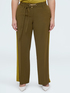 Pantalon Wide Leg bicolore image number 2