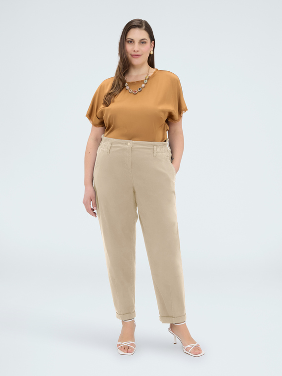 Cotton Balloon Pants