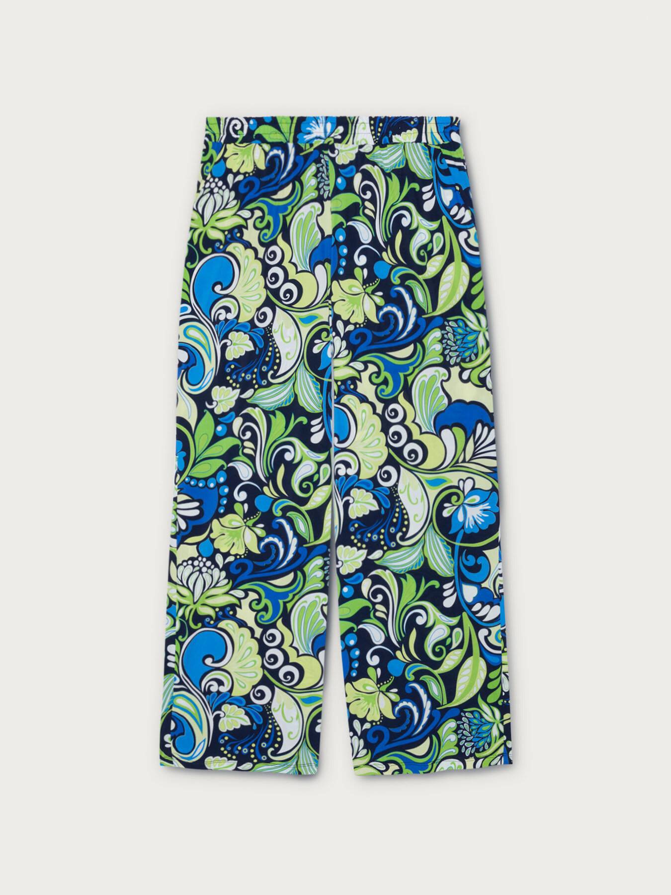 Pantalones anchos con estampado image number 3