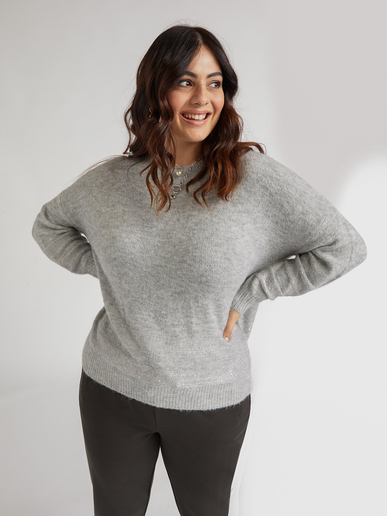 Maglia con paillettes image number 2