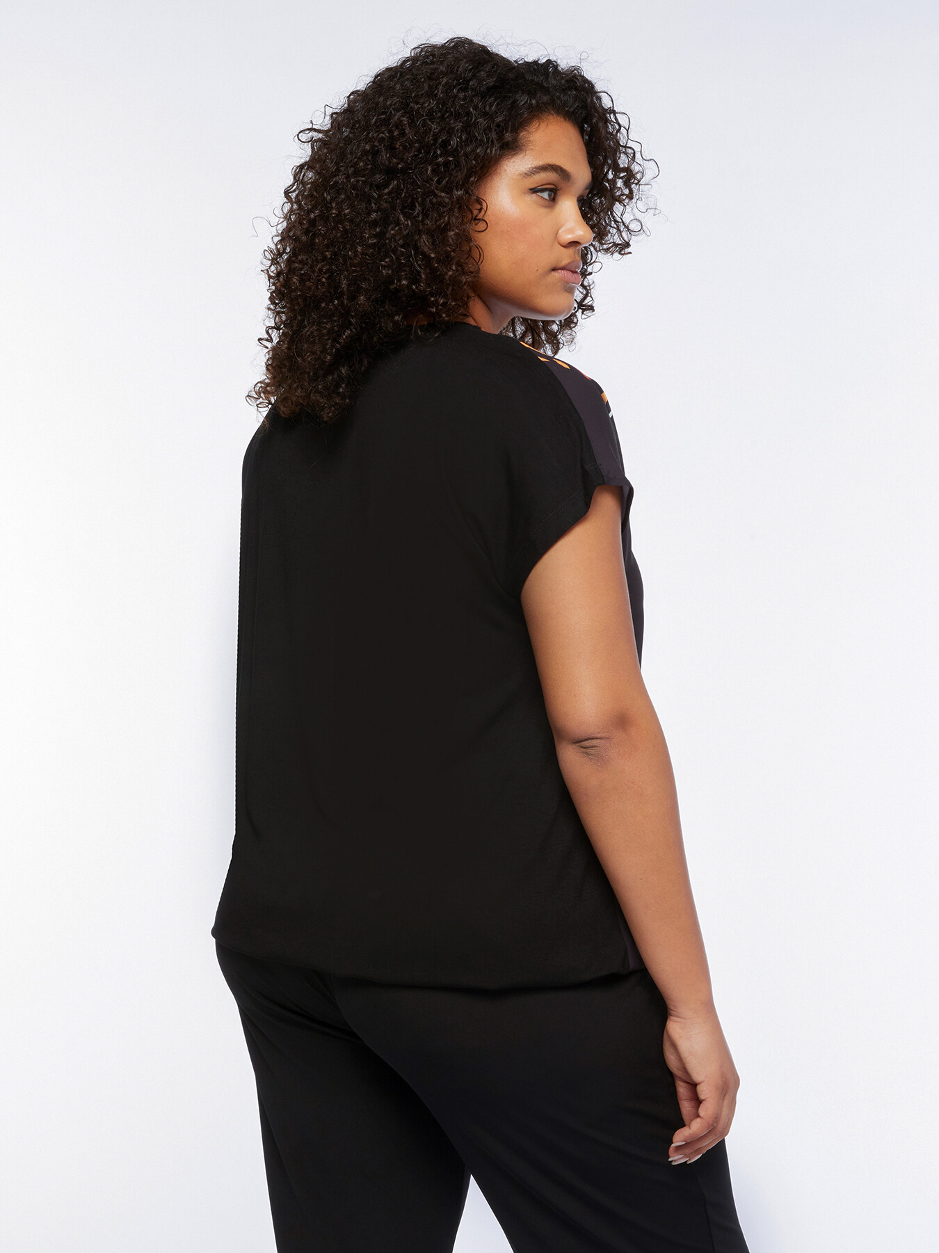 Ethnic print T-shirt image number 1