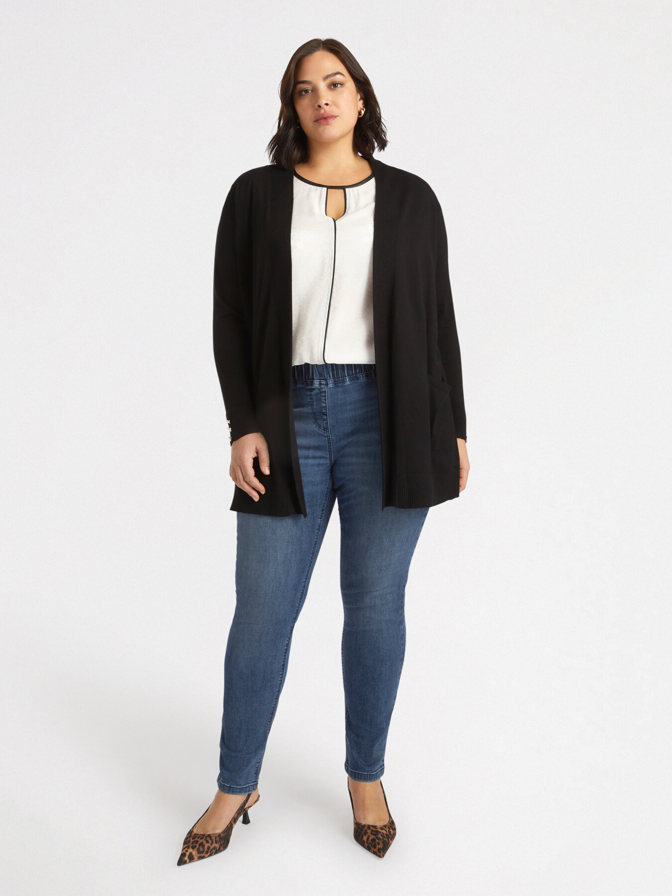 Jeggings lavaggio chiaro image number 2