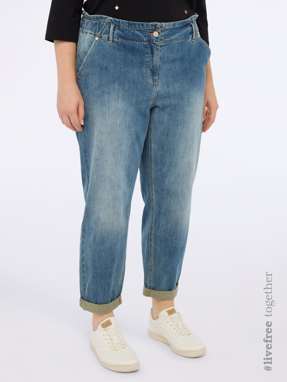 Jeans Balloon lavado vintage