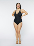 One-piece swimsuit with rhinestones image number 5