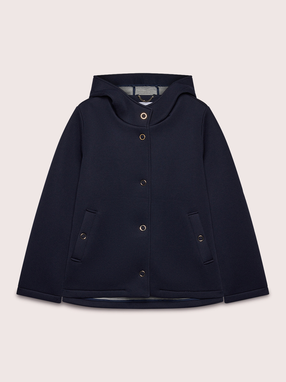 Kapuzenjacke aus Neopren