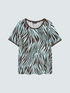 T-Shirt mit Zebra-Print image number 4