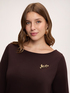 Sweatshirt mit Volant am Saum image number 3
