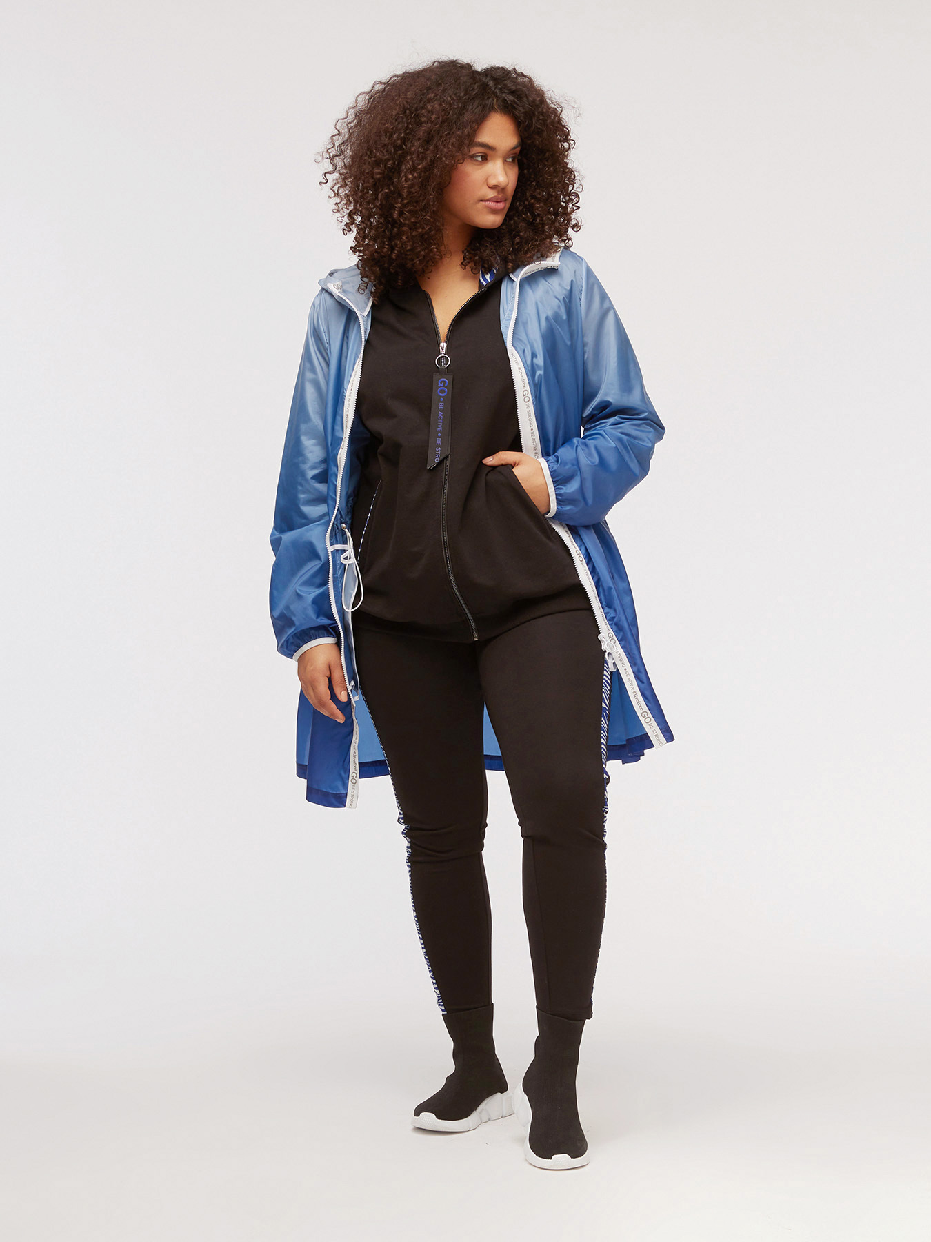 Light "GO." long jacket image number 2