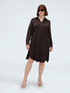 Power shirtdress in viscose satin image number 0